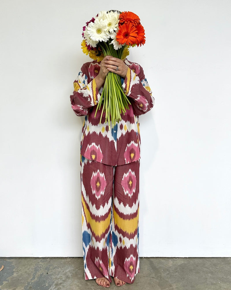 DREAM WEAVER PANT - SUNBURST IKAT